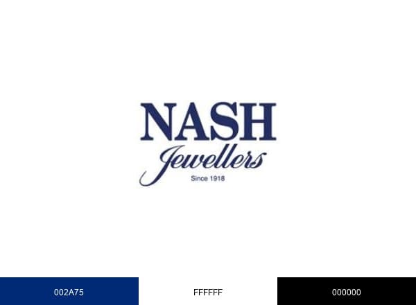 Nash Jewellers brand color palette