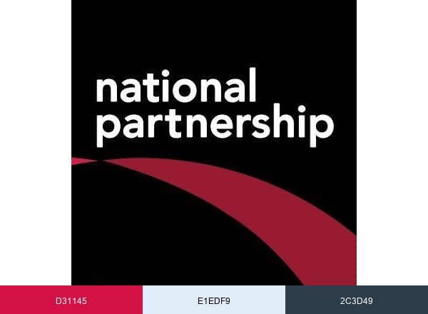 National Partnership brand color palette