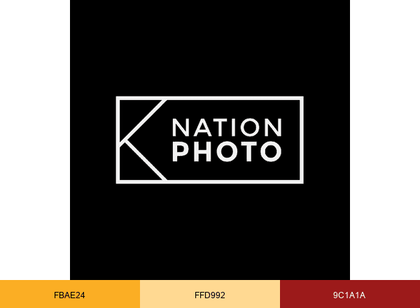Nation Photo brand color palette