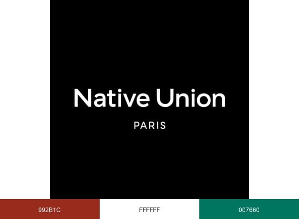 Native Union brand color palette