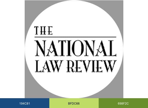 National Law Review brand color palette