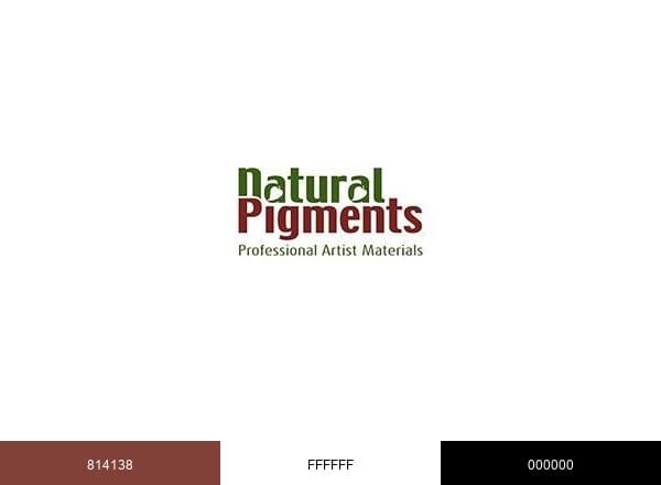 Natural Pigments brand color palette
