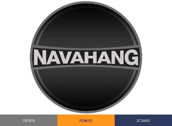 Navahang brand color palette
