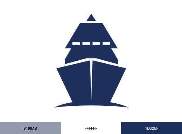 Naval News brand color palette