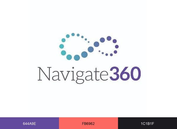 Navigate360 brand color palette