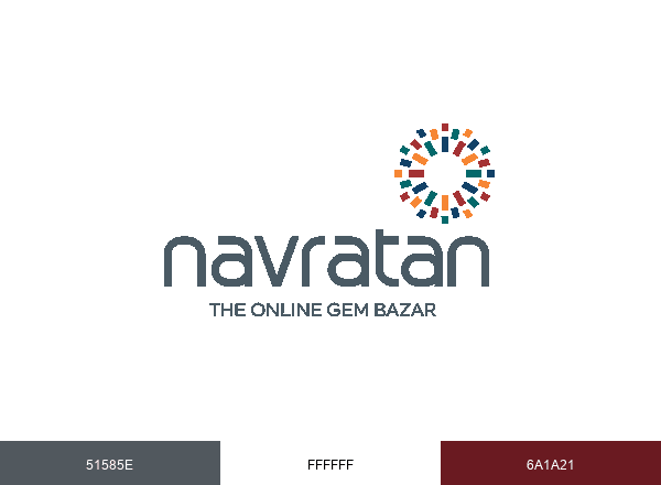 NavratanGemstones brand color palette