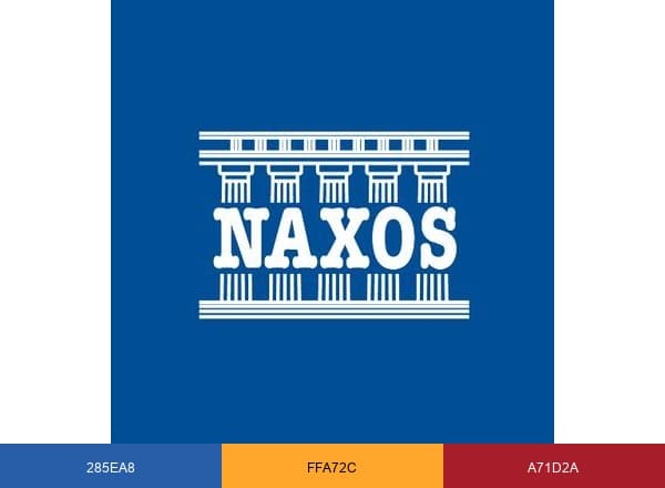 Naxos Records brand color palette