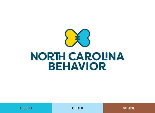 North Carolina Behavior brand color palette