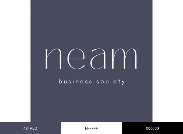 Neam Business Society brand color palette