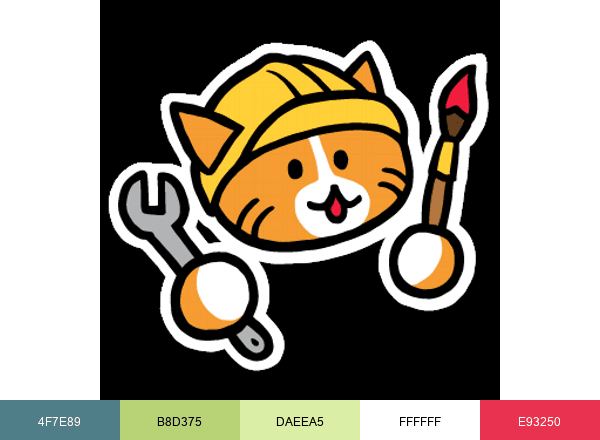 Neocities brand color palette