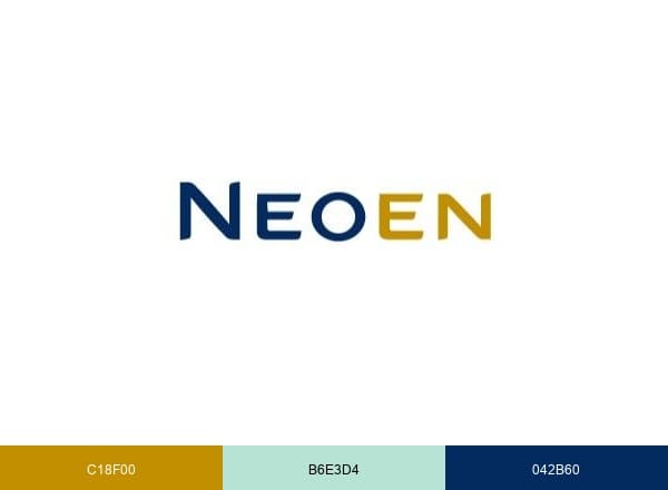 Neoen brand color palette