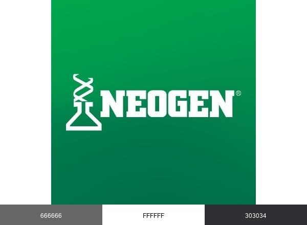 Neogen Corporation brand color palette
