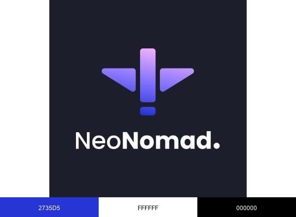 NeoNomad. brand color palette