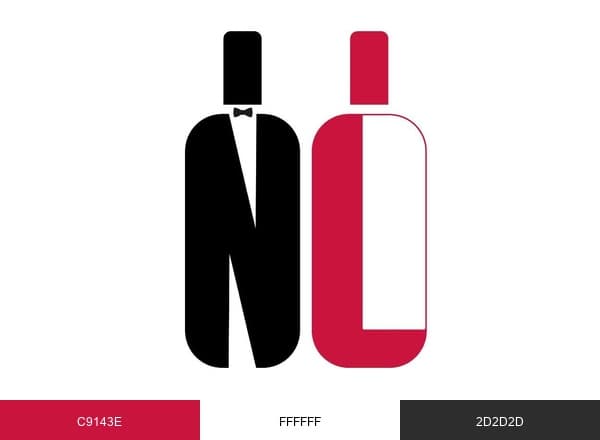Nestor Liquor brand color palette
