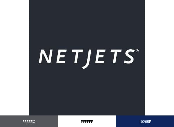 NetJets brand color palette