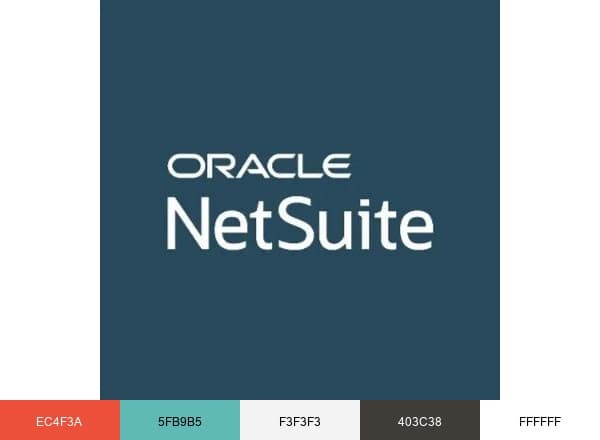 NetSuite brand color palette
