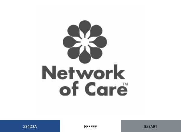 Network of Care brand color palette