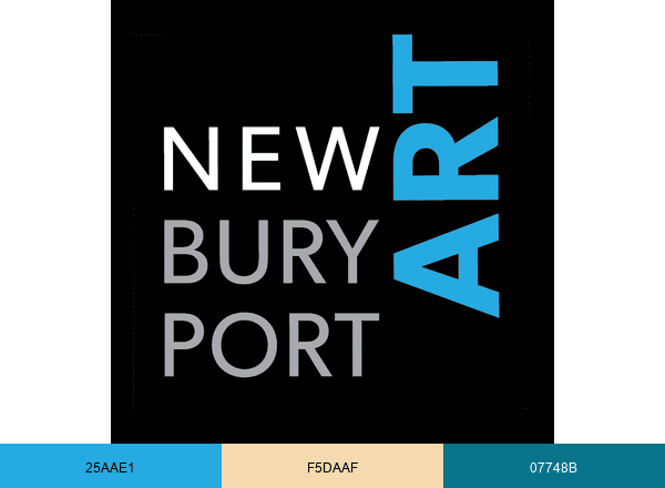 Newburyport Art brand color palette