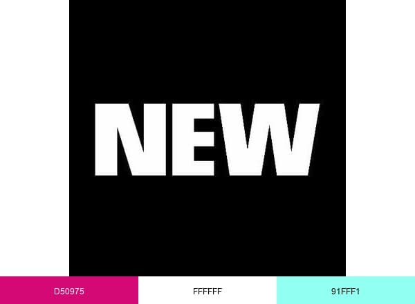 New Museum brand color palette