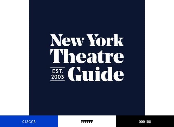 New York Theatre Guide brand color palette