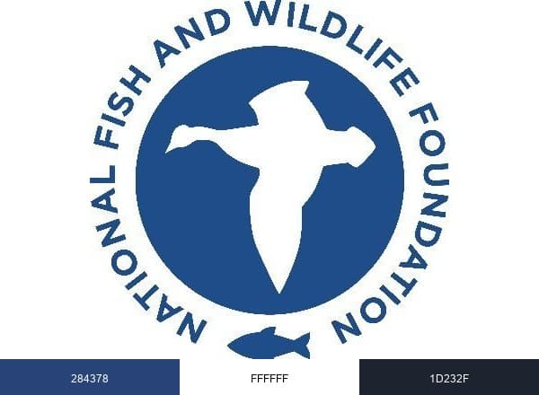National Fish and Wildlife Foundation brand color palette