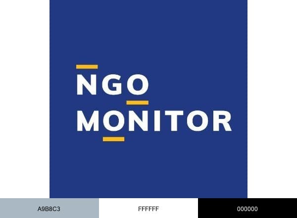 NGO Monitor brand color palette