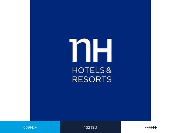 NH Hotels brand color palette