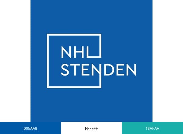 NHL Stenden brand color palette