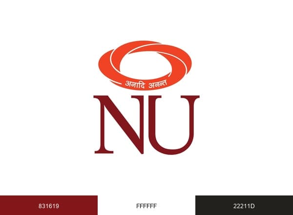 NIIT University brand color palette