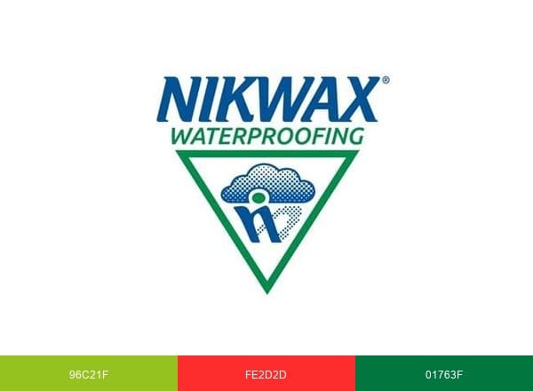 Nikwax brand color palette