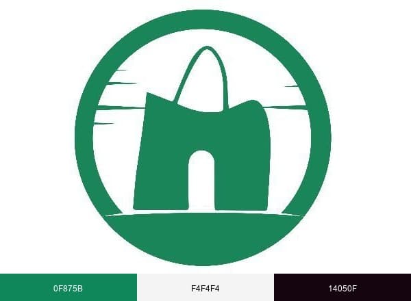 Nila Groceries brand color palette