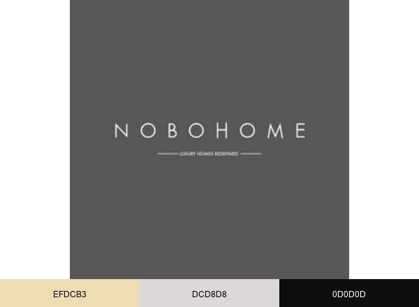 Nobohome brand color palette