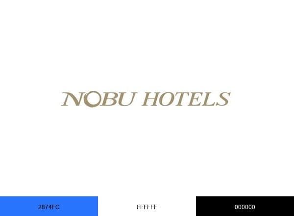 Nobu Hotels brand color palette