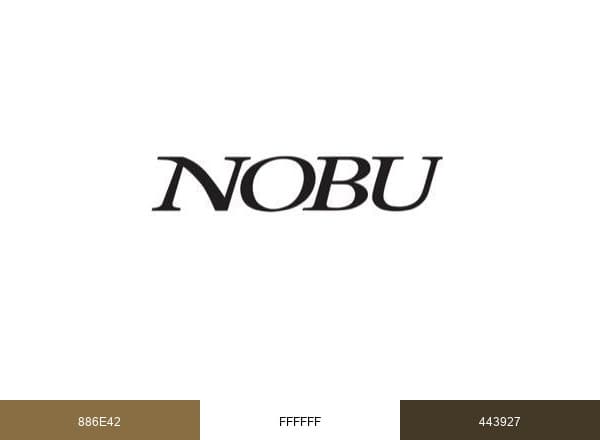 Nobu Restaurants brand color palette