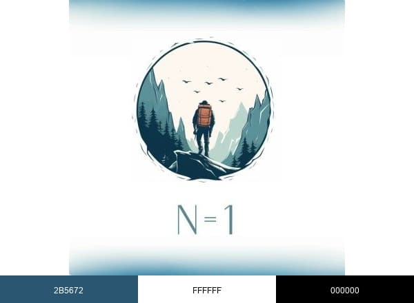 Project Nof1 brand color palette