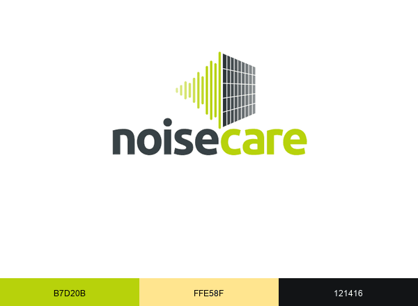 NoiseCare A brand color palette