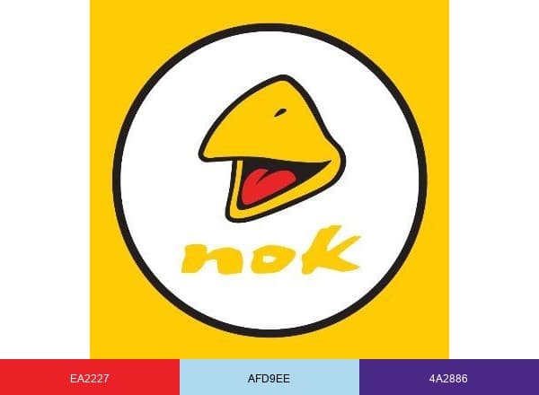 NokAir brand color palette