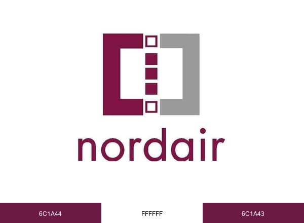 NORDAIR brand color palette