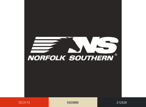 Norfolk Southern brand color palette