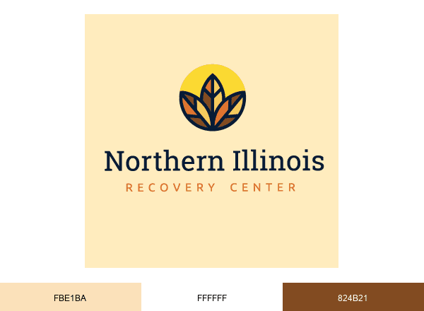 Northern Illinois Recovery Center brand color palette