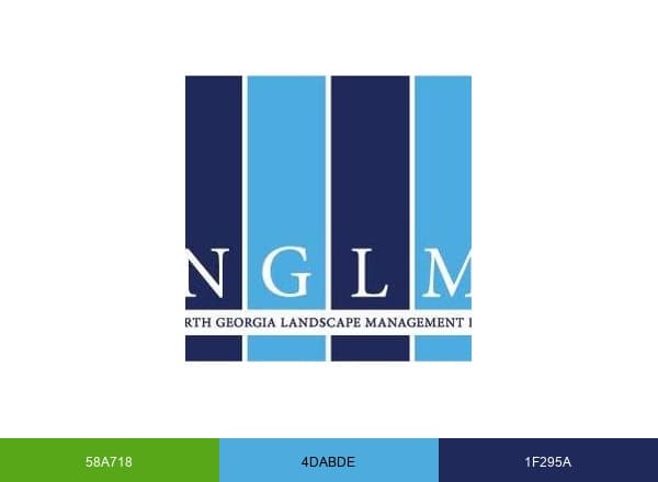 North Georgia Landscape brand color palette