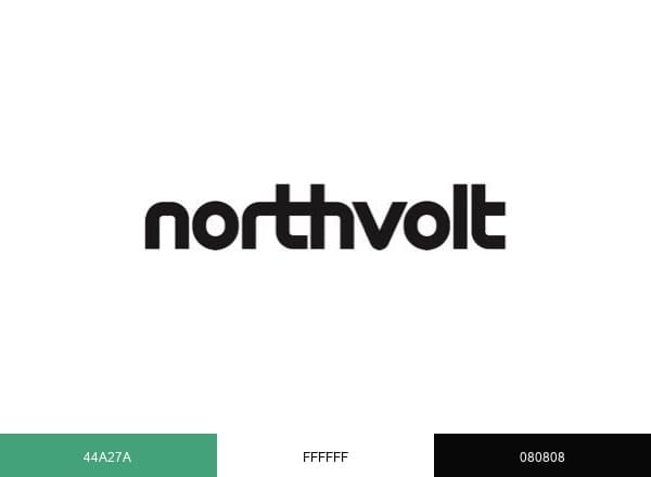 Northvolt brand color palette