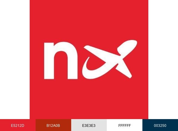 Norwegian brand color palette
