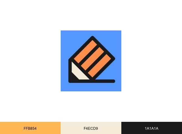 Notability brand color palette