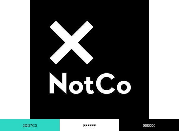 NotCo brand color palette