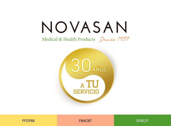 Novasan brand color palette