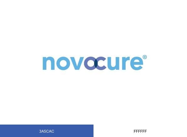 Novocure brand color palette