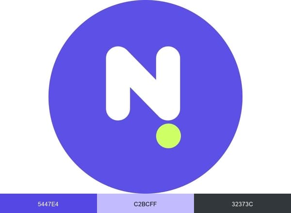 Novux studio brand color palette