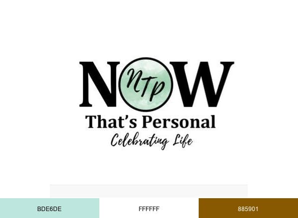 Now That's Personal brand color palette