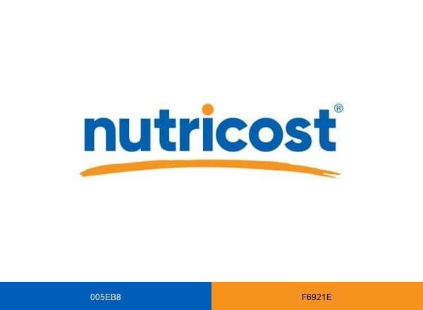 Nutricost brand color palette